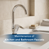 Maintenance of Kitchen and Bathroom Faucets