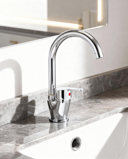 Silver Star Single Lever Sink Mixer