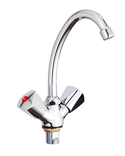 Silver Star Dual Handle Sink Mixer