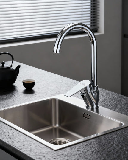 Solid Single Lever Sink Mixer