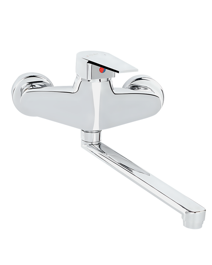 Solid Single Lever Wall Mixer