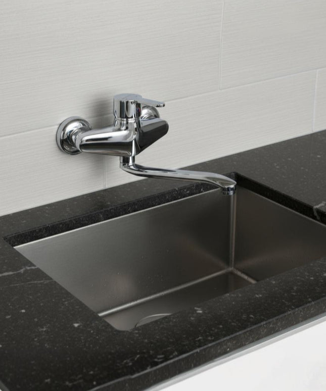 Sliver Star Single Lever Wall Mixer