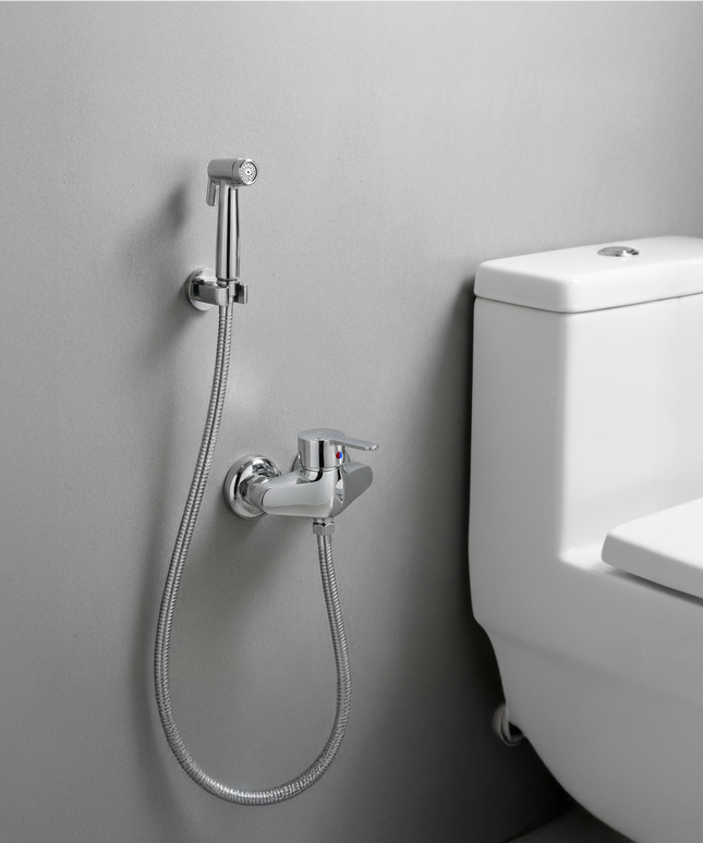Silver Star Single Lever Hose Wall Mixer