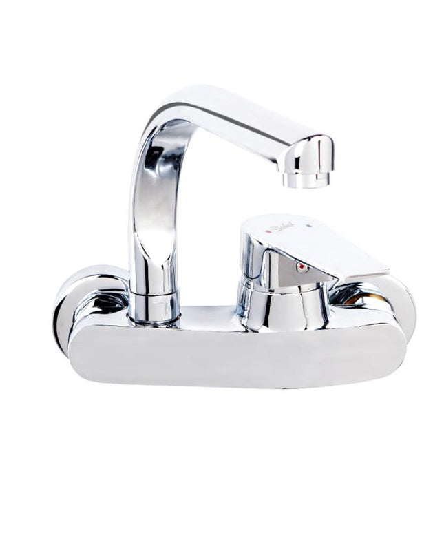 Solid Single Lever Wall Mixer