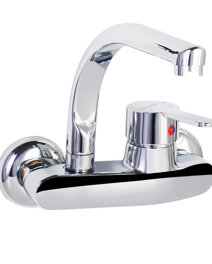 Silver Star Single Lever Wall Mixer
