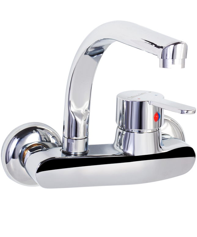 Silver Star Single Lever Wall Mixer