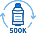 <strong>Cartridge Tested 500,000 Times</strong>