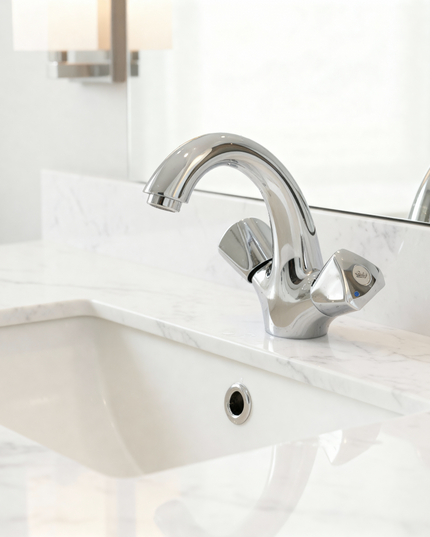 Solid Dual Handle Sink Mixer B